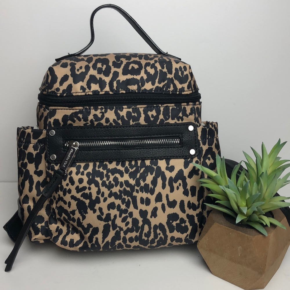NEW Reaction Kenneth Cole Leo Leopard Backpack
